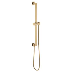Brizo 74799 Essential™ Shower Series Linear Square Slide Bar With Hose