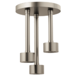 Brizo 81335 Essential™ Shower Series Linear Round Single-Function H2Okinetic® Pendant Raincan Shower Head - Image 5