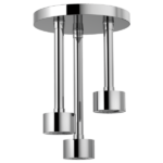 Brizo 81335 Essential™ Shower Series Linear Round Single-Function H2Okinetic® Pendant Raincan Shower Head - Image 3