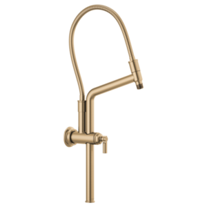 Brizo 81376 Essentialâ„¢ Shower Series 10 7/16" Classic Slide Bar Shower Arm And Flange