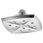 Brizo 81385-2.5 Charlotte® H2Okinetic® Square Raincan Showerhead - Image 2