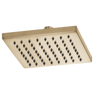 Brizo 83341 Essential™ Shower Series 8" Linear Square Single-Function Raincan Shower Head - 1.75 GPM