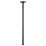 Brizo 83999-24 Essential™ Shower Series 24" Ceiling Mount Shower Arm And Square Flange - Image 4