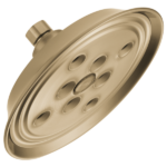 Brizo 87305 Essential™ Shower Series 7" Classic Round H2Okinetic® Single Function Wall Mount Showerhead
