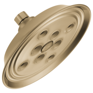 Brizo 87305 Essential™ Shower Series 7" Classic Round H2Okinetic® Single Function Wall Mount Showerhead