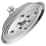 Brizo 87305 Essential™ Shower Series 7" Classic Round H2Okinetic® Single Function Wall Mount Showerhead - Image 3