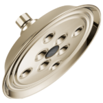 Brizo 87305 Essential™ Shower Series 7" Classic Round H2Okinetic® Single Function Wall Mount Showerhead - Image 7