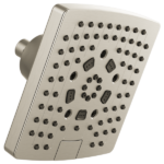 Brizo 87406 Essential™ Shower Series 7” Linear Square H2Okinetic® Multi-Function Wall Mount Showerhead - Image 5