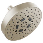 Brizo 87492-1.5 Essential™ Shower Series 7” Linear Round H2Okinetic® Multi-Function Wall Mount Shower Head - 1.5 GPM - Image 4