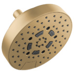 Brizo 87492-2.5 Essential™ Shower Series 7" Linear Round H2Okinetic® Multi-Function Wall Mount Shower Head - 2.5 GPM
