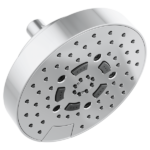 Brizo 87492-1.5 Essential™ Shower Series 7” Linear Round H2Okinetic® Multi-Function Wall Mount Shower Head - 1.5 GPM - Image 3