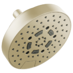 Brizo 87492-1.5 Essential™ Shower Series 7” Linear Round H2Okinetic® Multi-Function Wall Mount Shower Head - 1.5 GPM - Image 6
