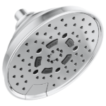 Brizo 87495 Essential™ Shower Series 7" Classic Round H2Okinetic® Multi-Function Wall Mount Shower Head - 1.75 GPM - Image 3