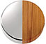 Polished Chrome / Wood