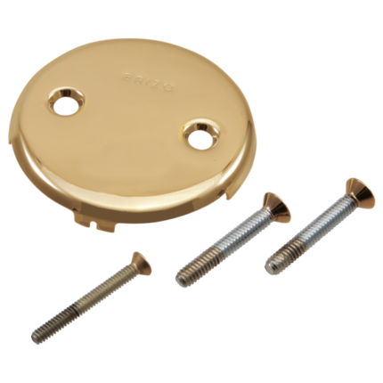 Brizo toe-operated overflow plate