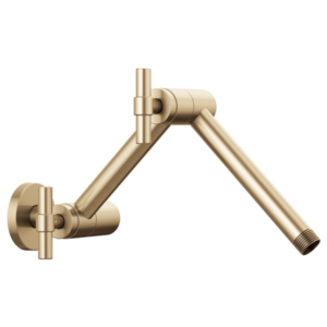 Brizo RP81434 Essential™ Shower Series Linear Round Jointed Wall Mount Shower Arm And Flange