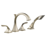 Brizo T67430 Virage® Roman Tub Faucet with Hand Shower - Image 4