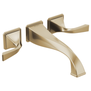 Brizo T70430 Virage® Two-Handle Wall Mount Tub Filler