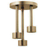 Brizo 81335 Essential™ Shower Series Linear Round Single-Function H2Okinetic® Pendant Raincan Shower Head