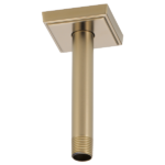 Brizo RP70764 Essential™ Shower Series 6" Ceiling Mount Shower Arm And Square Flange