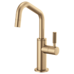 Brizo 61363LF-C Litze® Beverage Faucet with Angled Spout and Knurled Handle
