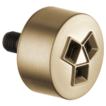 HydraChoice H2Okinetic invigorating shower head in Luxe Gold