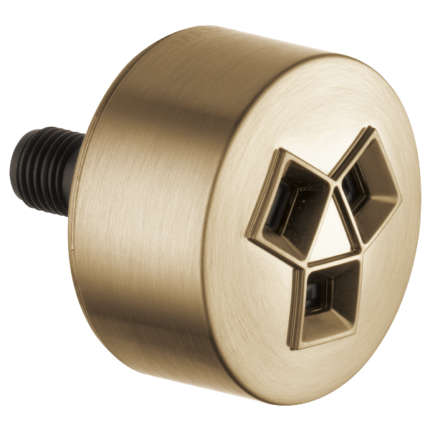HydraChoice H2Okinetic invigorating shower head in Luxe Gold