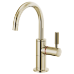 Brizo 61343LF-H Litze® Instant Hot Faucet with Arc Spout and Knurled Handle - Image 5