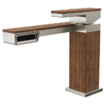 Brizo 65022LF Frank Lloyd Wright® Bath Collection by Brizo® Single-Handle Lavatory Faucet 1.2 GPM - Image 4
