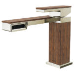 Brizo 65022LF Frank Lloyd Wright® Bath Collection by Brizo® Single-Handle Lavatory Faucet 1.2 GPM - Image 3