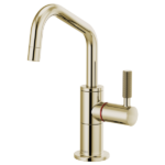 Brizo 61363LF-H Litze® Instant Hot Faucet with Angled Spout and Knurled Handle - Image 5