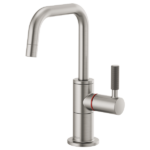 Brizo 61353LF-H Litze® Instant Hot Faucet with Square Spout and Knurled Handle - Image 4
