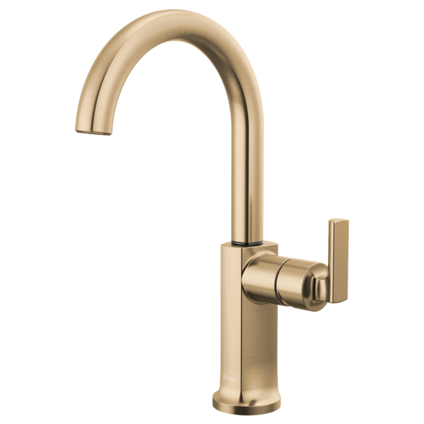 Brizo 61006LF-GLLHP-L Kintsu® Bar Faucet with Arc Spout - Less Handle