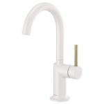 Jason Wu Bar Faucet Matte White Arc Spout