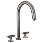 Brizo 62506LF-PCLHP-L Kintsu® Widespread Pull-Down Faucet with Arc Spout - Less Handles - Image 8