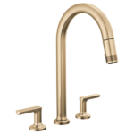 Brizo 62506LF-PCLHP-L Kintsu® Widespread Pull-Down Faucet with Arc Spout - Less Handles - Image 4