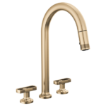 Brizo 62506LF-PCLHP-L Kintsu® Widespread Pull-Down Faucet with Arc Spout - Less Handles - Image 7