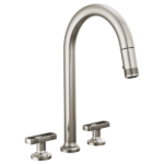 Brizo 62506LF-PCLHP-L Kintsu® Widespread Pull-Down Faucet with Arc Spout - Less Handles - Image 5