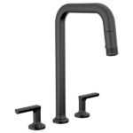 Brizo 62507LF-SSLHP-L Kintsu® Widespread Pull-Down Faucet with Square Spout - Less Handles - Image 2