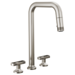 Brizo 62507LF-SSLHP-L Kintsu® Widespread Pull-Down Faucet with Square Spout - Less Handles - Image 6