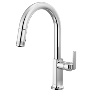 Brizo 63006LF-PCLHP-L Kintsu® Pull-Down Faucet with Arc Spout - Less Handle