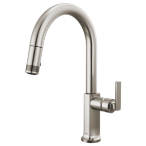Brizo 63006LF-SSLHP-L Kintsu® Pull-Down Faucet with Arc Spout - Less Handle