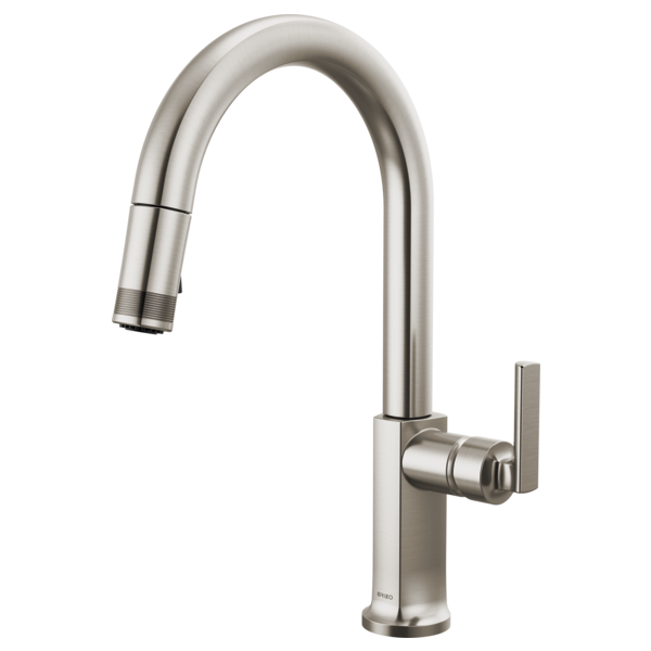 Brizo 63006LF-SSLHP-L Kintsu® Pull-Down Faucet with Arc Spout - Less Handle
