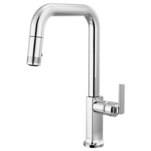 Brizo 63007LF-PCLHP-L Kintsu® Pull-Down Faucet with Square Spout - Less Handle