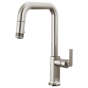 Brizo 63007LF-SSLHP-L Kintsu® Pull-Down Faucet with Square Spout - Less Handle