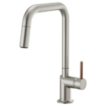 Brizo 63065LF-SLLHP Odin® Pull-Down Faucet with Square Spout - Less Handle - Image 7