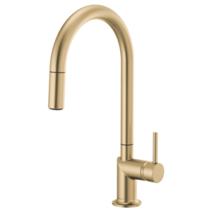 Brizo 63075LF-GLLHP Odin® Pull-Down Faucet with Arc Spout - Less Handle