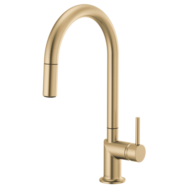 Brizo 63075LF-GLLHP Odin® Pull-Down Faucet with Arc Spout - Less Handle