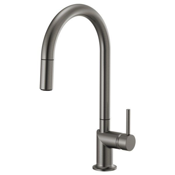 Brizo 63075LF-SLLHP Odin® Pull-Down Faucet with Arc Spout - Less Handle