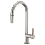 Brizo 63075LF-GLLHP Odin® Pull-Down Faucet with Arc Spout - Less Handle - Image 8
